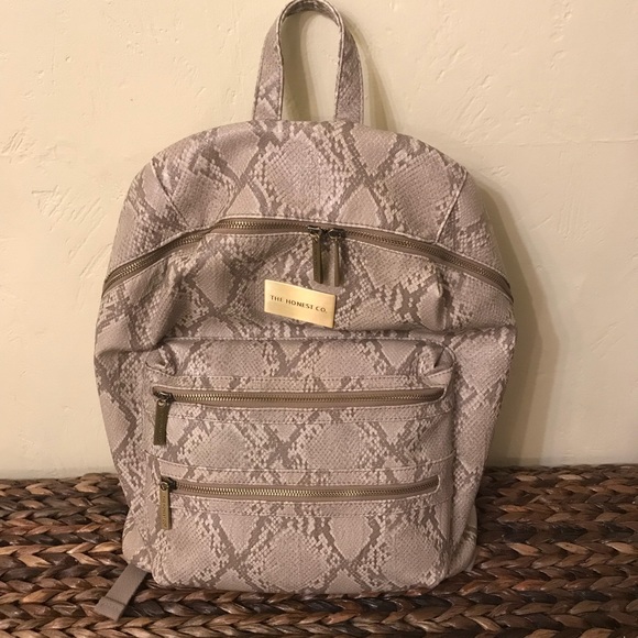 snakeskin diaper bag